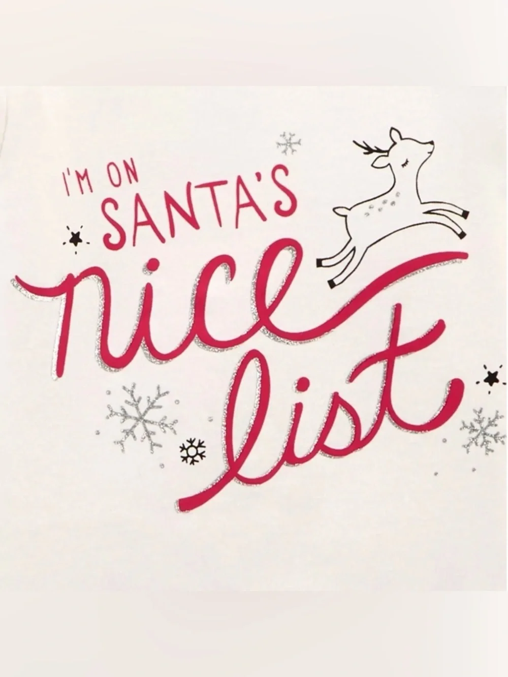 CARTER'S 3 PC “I'M ON SANTA'S NICE LIST SET” - VARIOUS SIZES (NEW WITH TAGS) A11